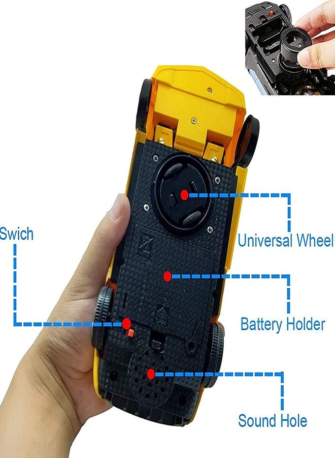 VRION Toy Deform Robot Car For Kids,Go Action 2 In 1 Robot Car With LED Lights (Robot (Style 1), Assorted - Image 5